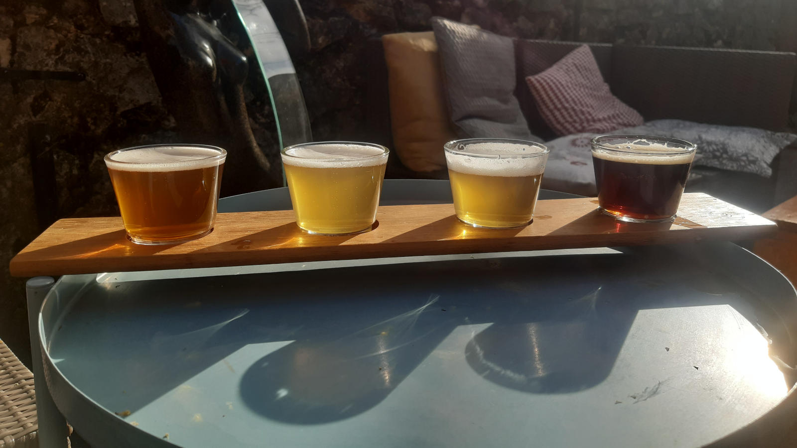 les 4 bieres
